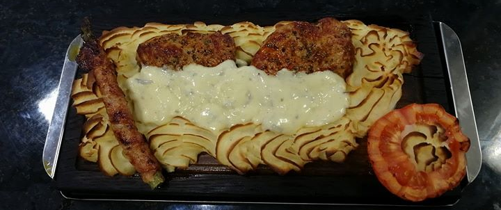Ryggbiff planka